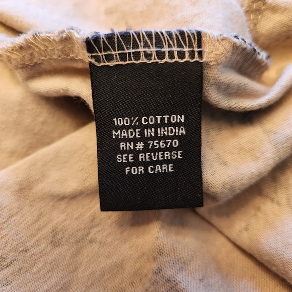 WXYZ Mens Large Tan T-shirt - Picture 5 of 6